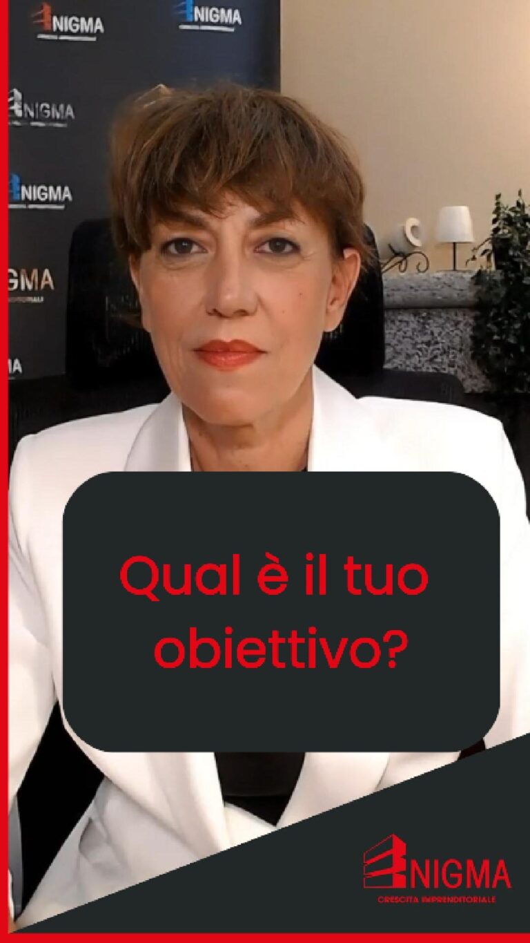 Mindset strategico imprenditoriale e definizione degli obiettivi aziendali