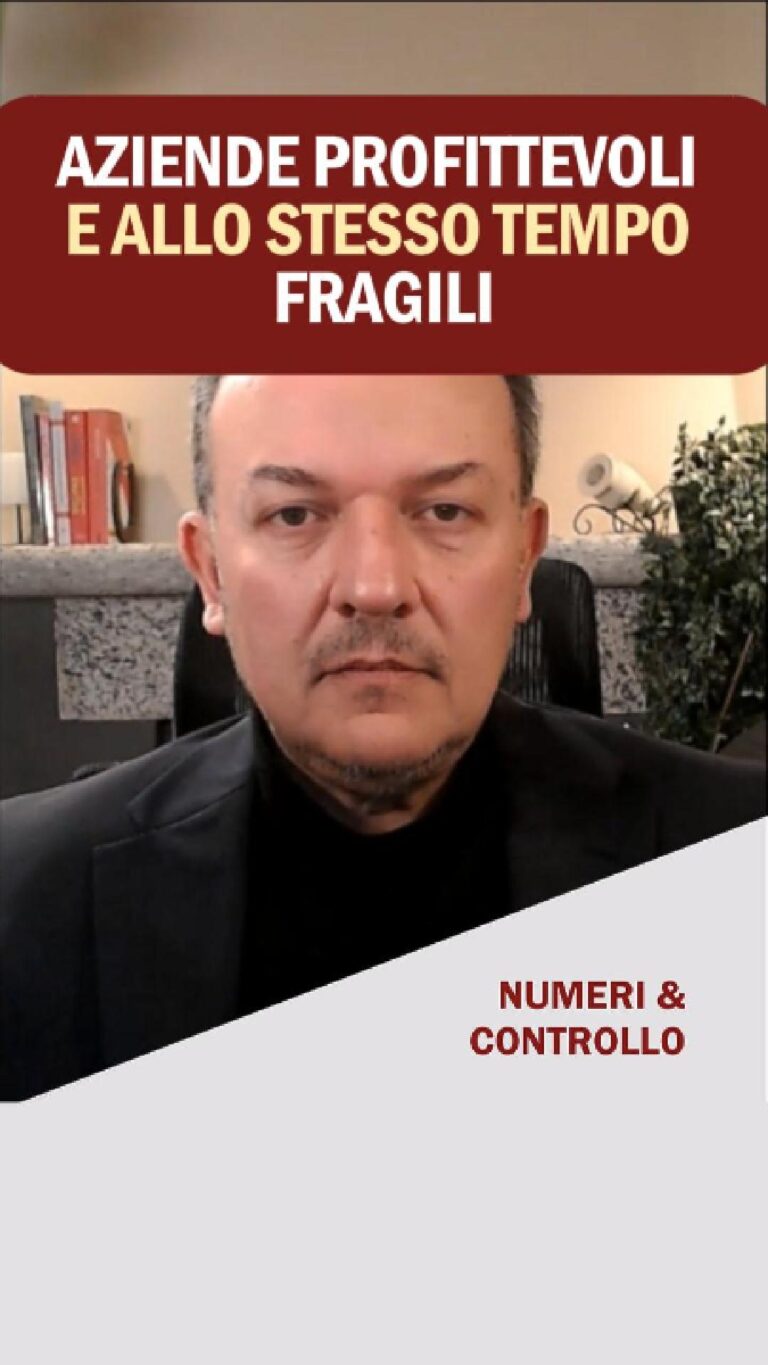 azienda profittevole ma fragile